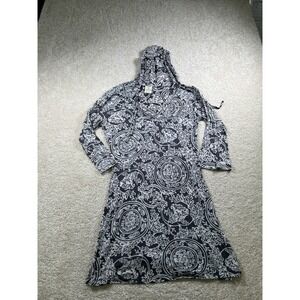 The‎ Balance Collection Dress Womens Small Floral Print Hooded Pullover Casual